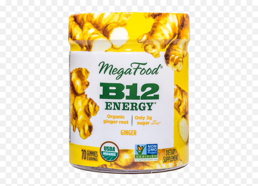 Megafood B12 Energy Ginger Gummies Hy - Vee Aisles Online Megafood Png,Ginger Root Icon