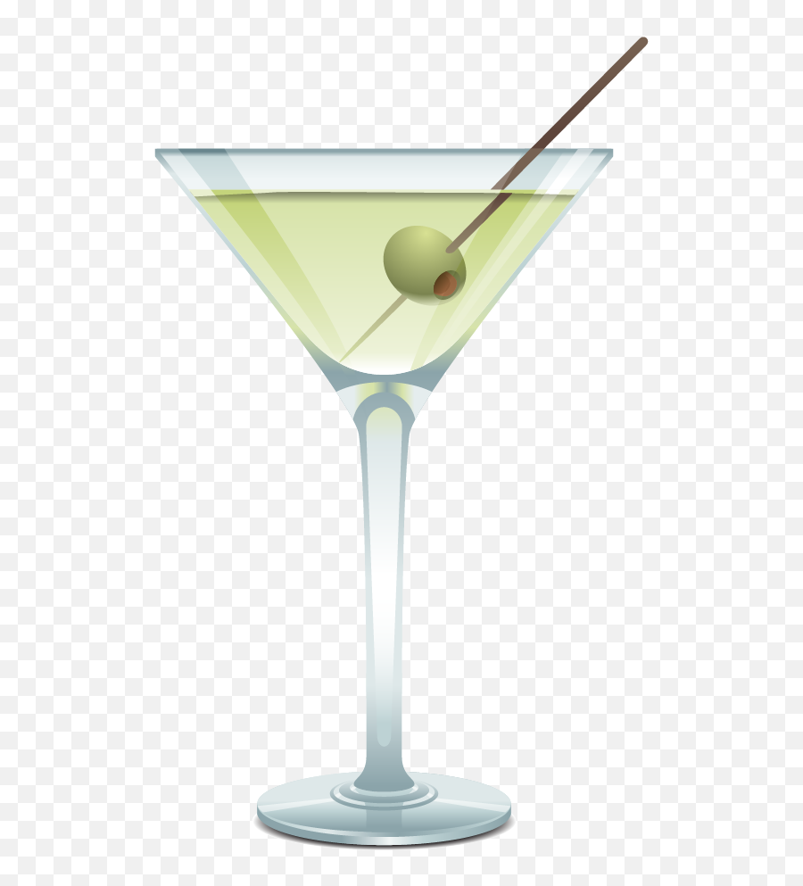 Martini Cocktail Glass Blue Lagoon - Transparent Background Cocktail Png,Martini Png