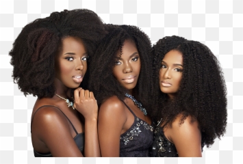 Weft Extensions - Long Natural Hair Png
