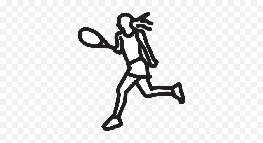 Tennis Player Free Icon Of Selman Icons - For Tennis Png,Tennis Racquet Icon