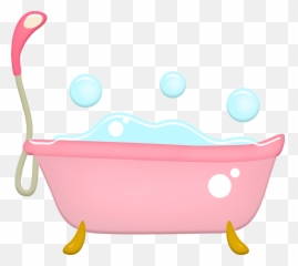 Free Baby Bath Images - Pink Bath Bubbles Png,Transparent Bathtub