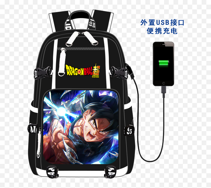 Anime Bag Dragon Ball Backpack Ultra Instinct Goku Z Super Saiyain Schoolbags For Boys Girls Teens Mochila Students - Toilet Bound Hanako Kun Bags Png,Ultra Instinct Png