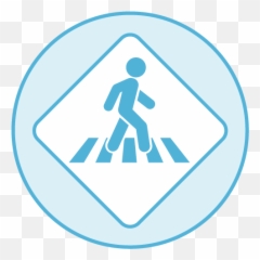 Share The Road - Crosswalk Icon png