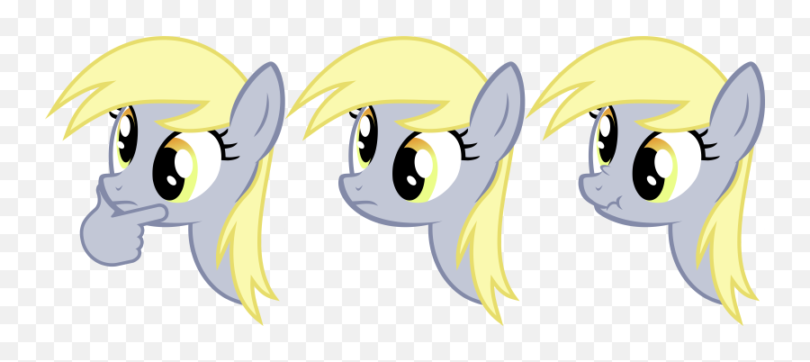 1756427 - Derpy Hooves Png,Thinking Transparent