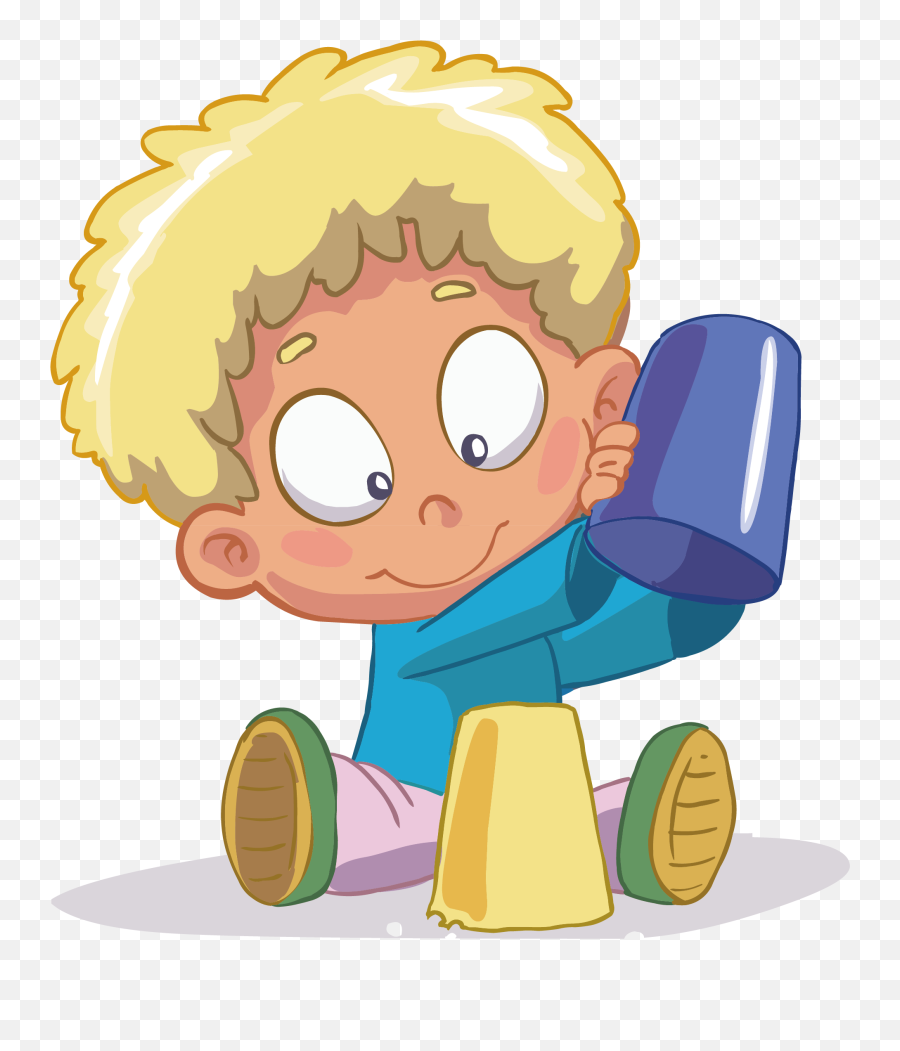 Cartoon Child Clip Art - Vector Graphics Png Download,Child Icon Vector