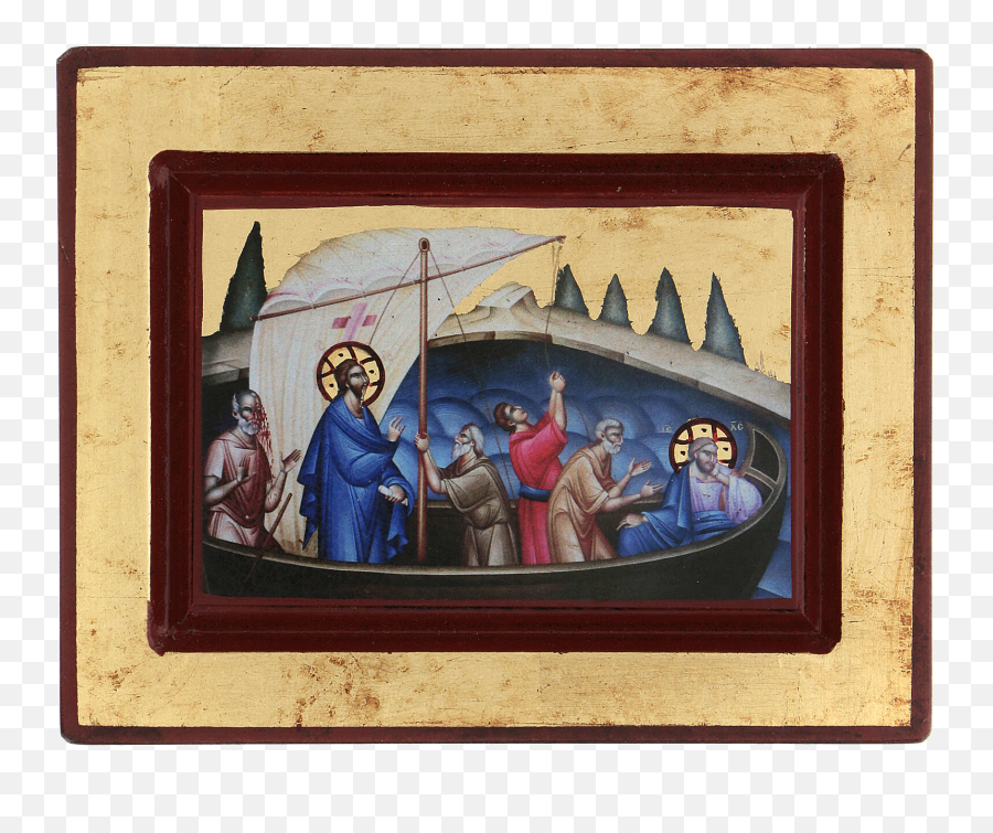 The Calling Of Disciples - Icone Disciples Jesus Png,Orthodox Nativity Icon