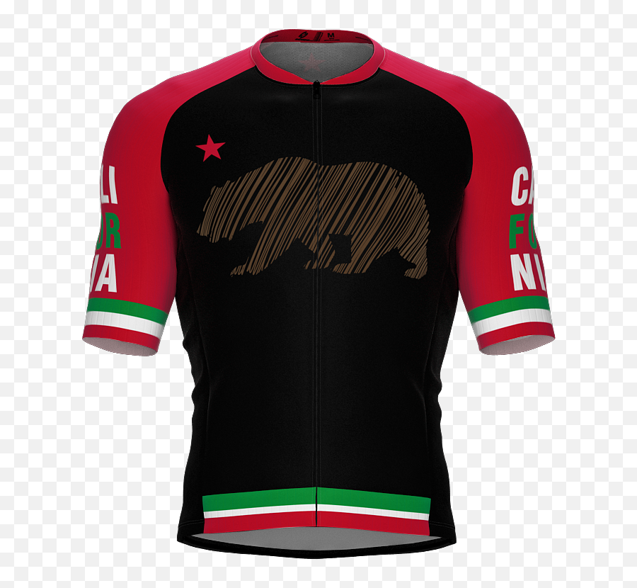 Scudopro Pro - Elite Short Sleeve Cycling Jersey California Usa State Icon Landmark Symbol Identity Men And Women Long Sleeve Png,Elite Icon
