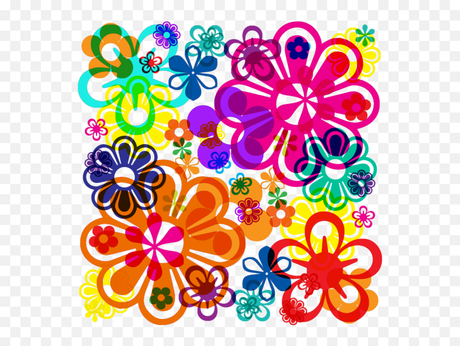 Psychedelic Dingbats - Happy May Day Clipart Png,Psychedelic Png