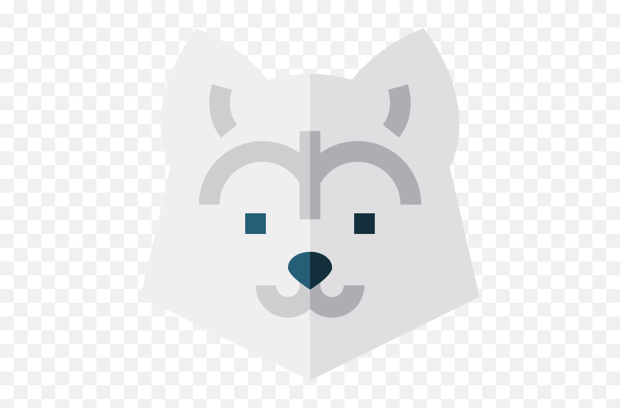 Siberian Husky Free Icon - Illustration 512x512 Png Dot,Husky Icon Transparent