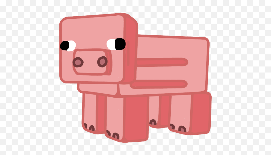 Download Hd Jenny - Minecraft Pig Cartoon Png,Minecraft Pig Png