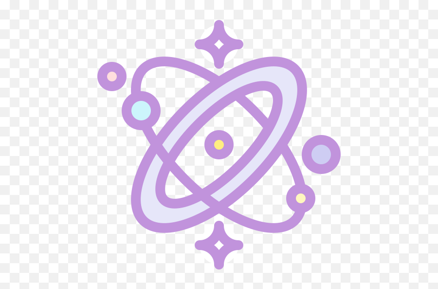 Download Galaxy Icon Detailed Color Lineal Style - Decorative Png,Galaxy Icon Png