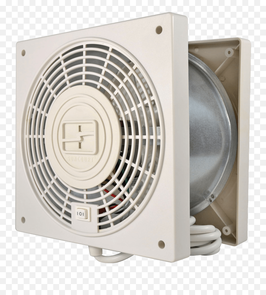 Suncourt Thruwall 2 - Speed Room To Room Fan W Airflow Adapters Through The Wall Exhaust Fan Png,Airflow Icon 15 Fan