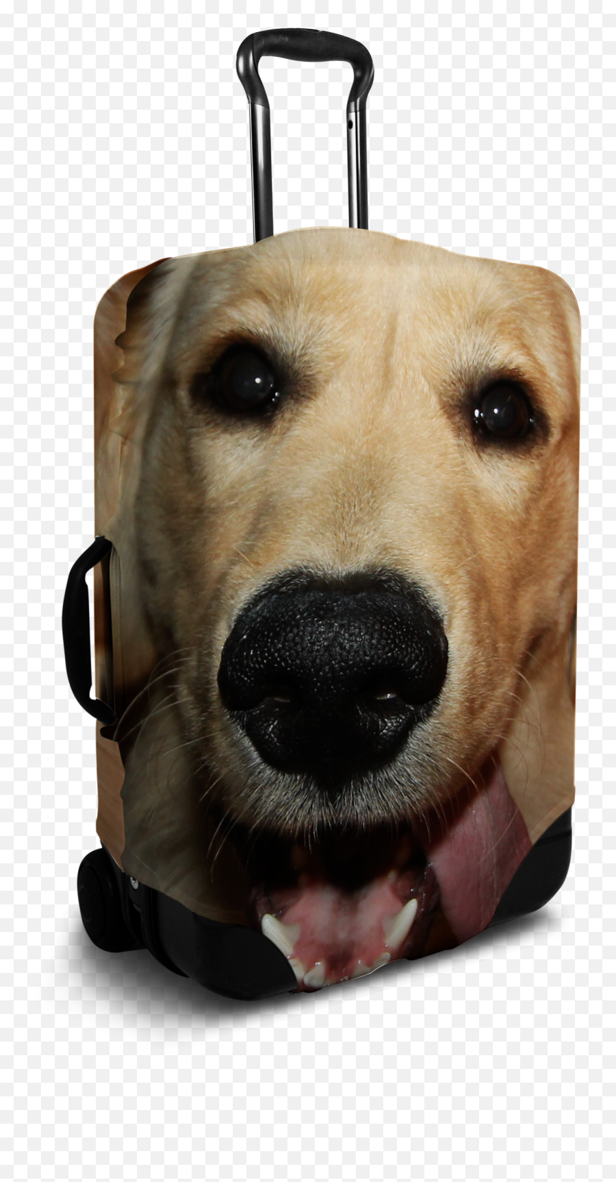 Custom Luggage Cover - Canada Flag Luggage Png,Dog Face Png