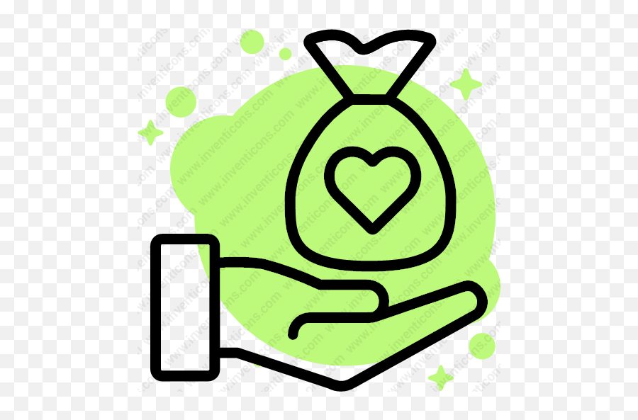 Download Donation Vector Icon Inventicons - Happy Png,Kindness Icon
