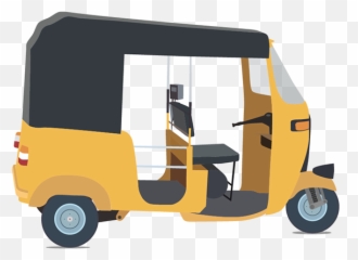 Auto Rickshaw Images Photos Videos Logos Illustrations - Vector Png