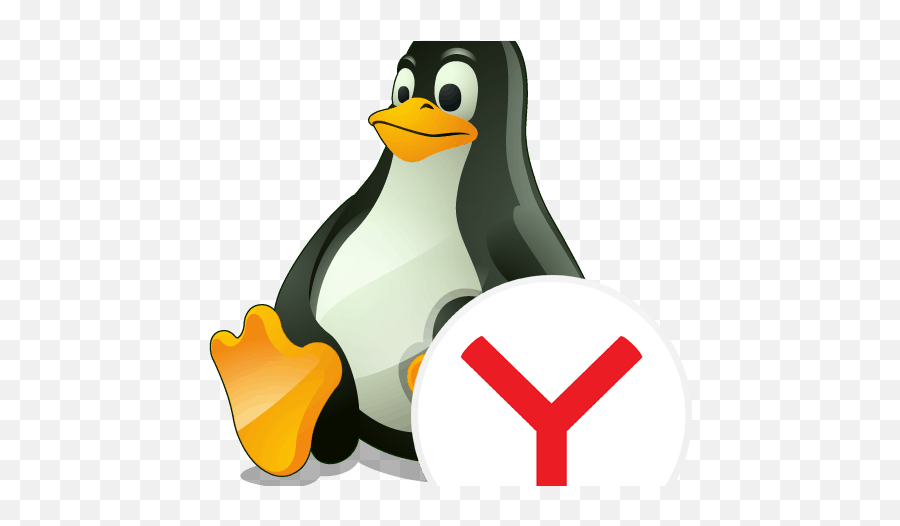 Install Yandex Browser In Linux U2013 Hub - Tux Lunux Png,Linux Terminal Icon