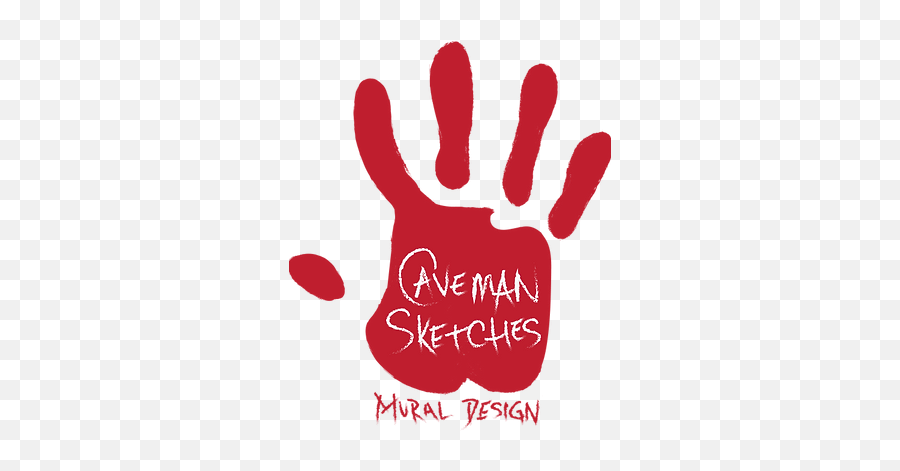Mural Caveman Sketches California - Sign Language Png,Caveman Icon