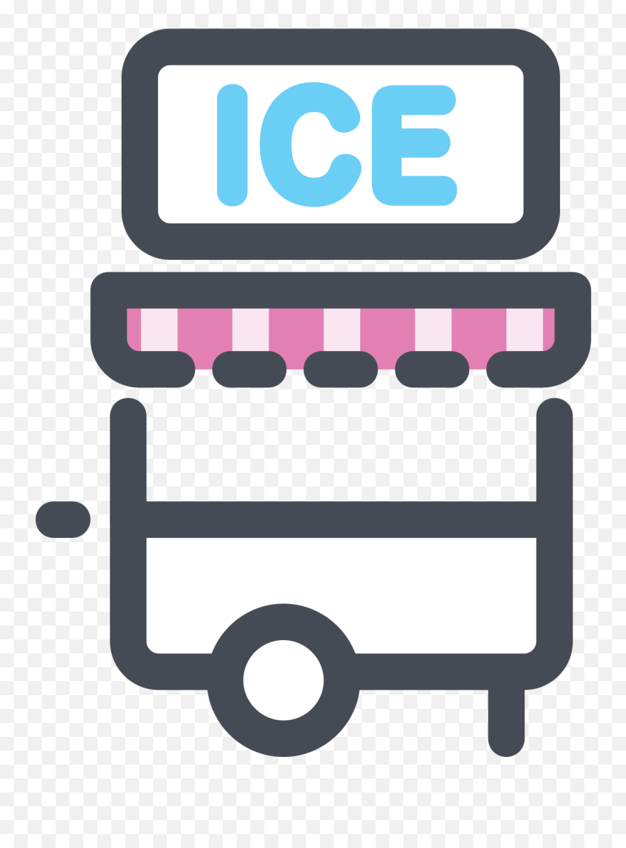 Download Ice Cream Trailer Icon - Ice Cream Full Size Png Icon,Trailer Icon