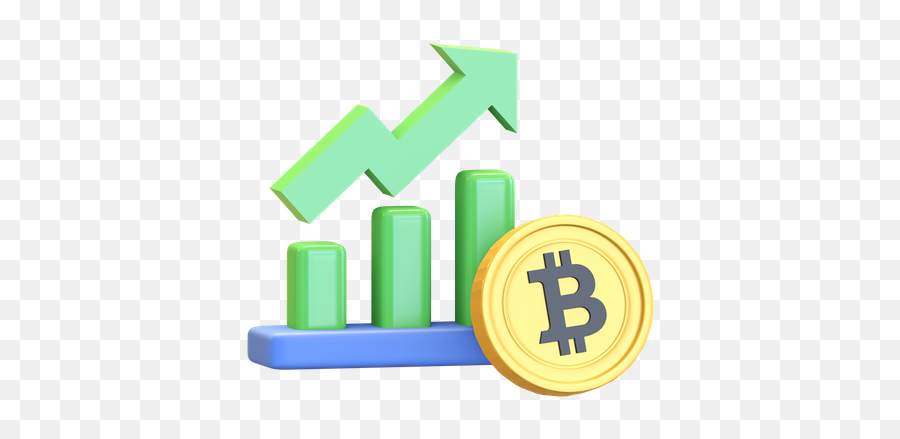 Investment Graph 3d Illustrations Designs Images Vectors Png Sales Chart Icon