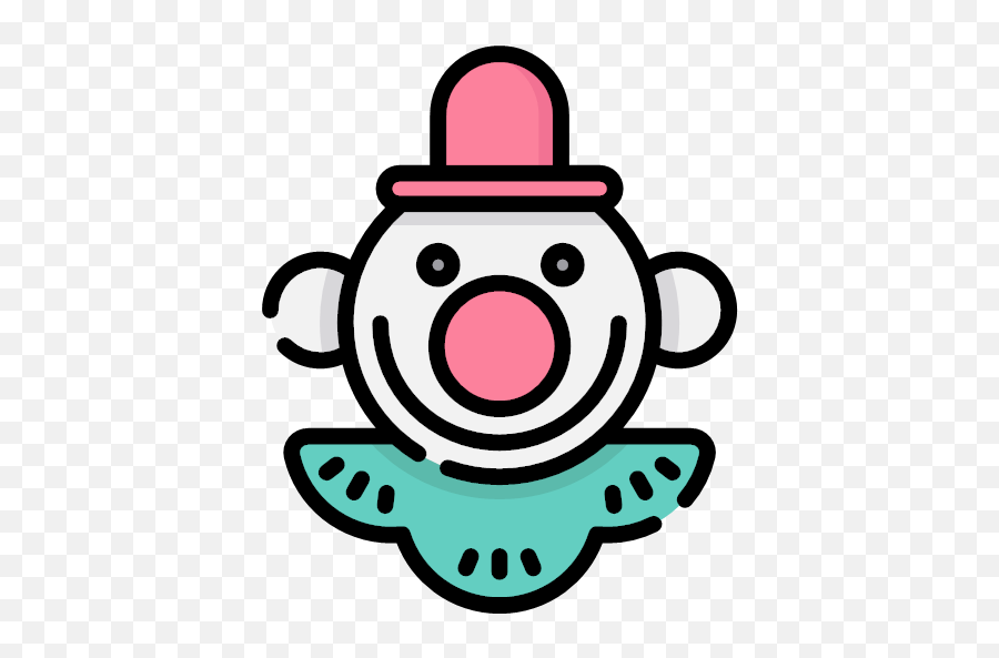 Linecolor Version Svg Clown Icon - Birthday Icons Png,Used Icon Variant