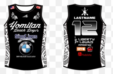 Yomitan Beach Boys Custom Rugby Jerseys - Custom Rugby Active Tank Png,The Beach Boys Logo