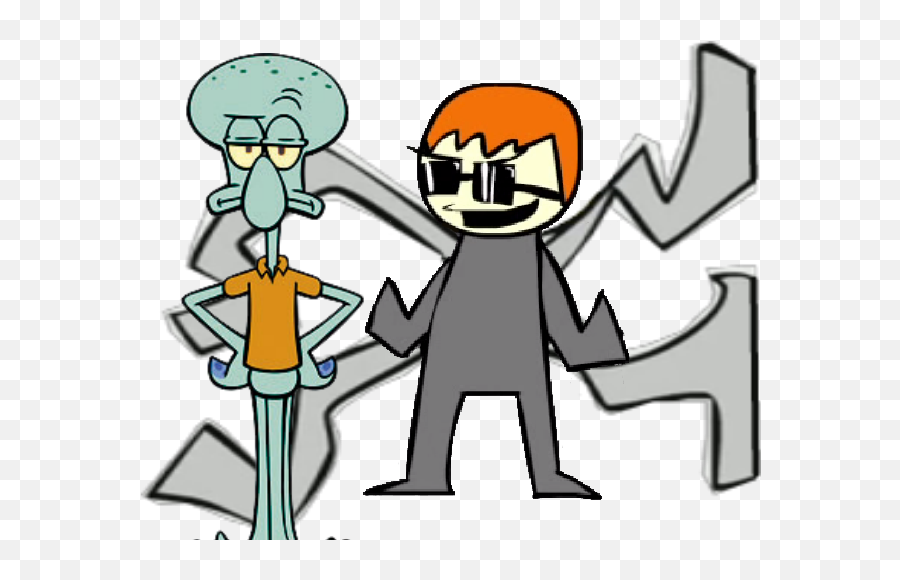 Download Hd Octagonapus And Squidward - The Loud House Squidward Tentacles Png,Squidward Png
