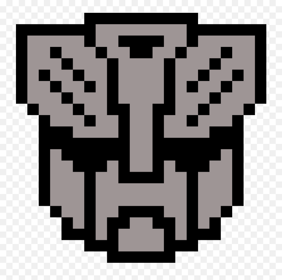 Pixilart - Transformers Logo Pixel Art Png,Transformers Logo Image
