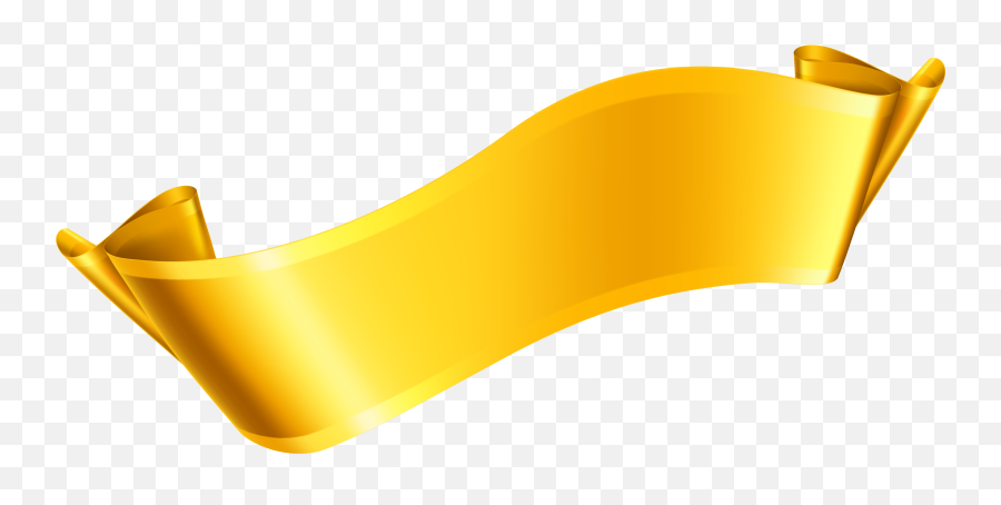 Transparent Ribbon Png Images Red - Yellow Ribbon Png,Gold Ribbon Transparent Background