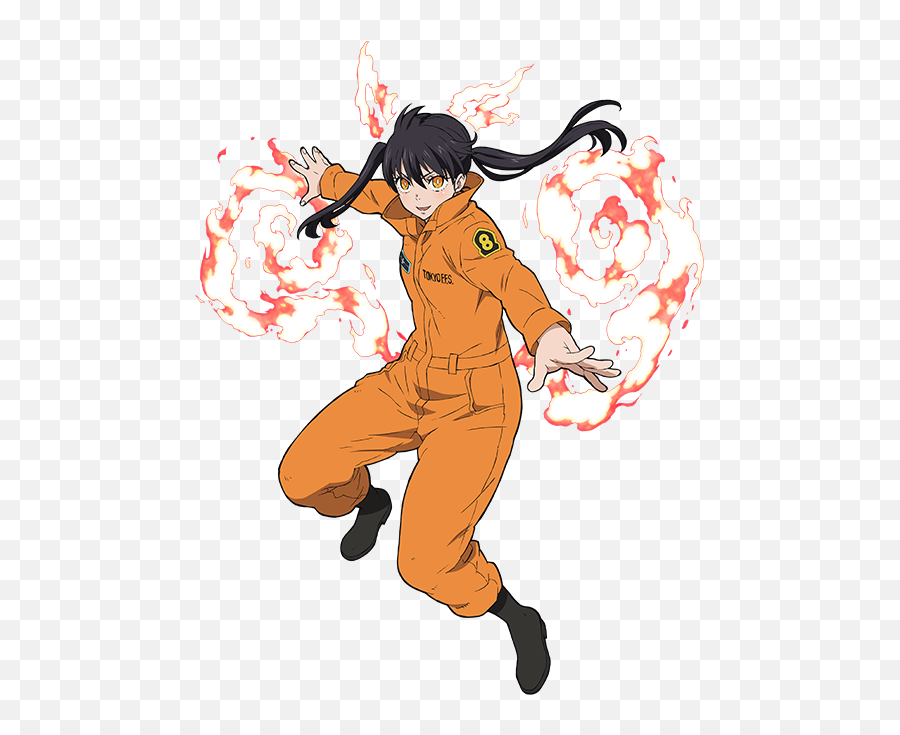 Anime Manga Fireforce Tamaki Tamakikotatsu Kotatsu Ens - Tamaki Fire Force  Png,Anime Fire Png - free transparent png images 
