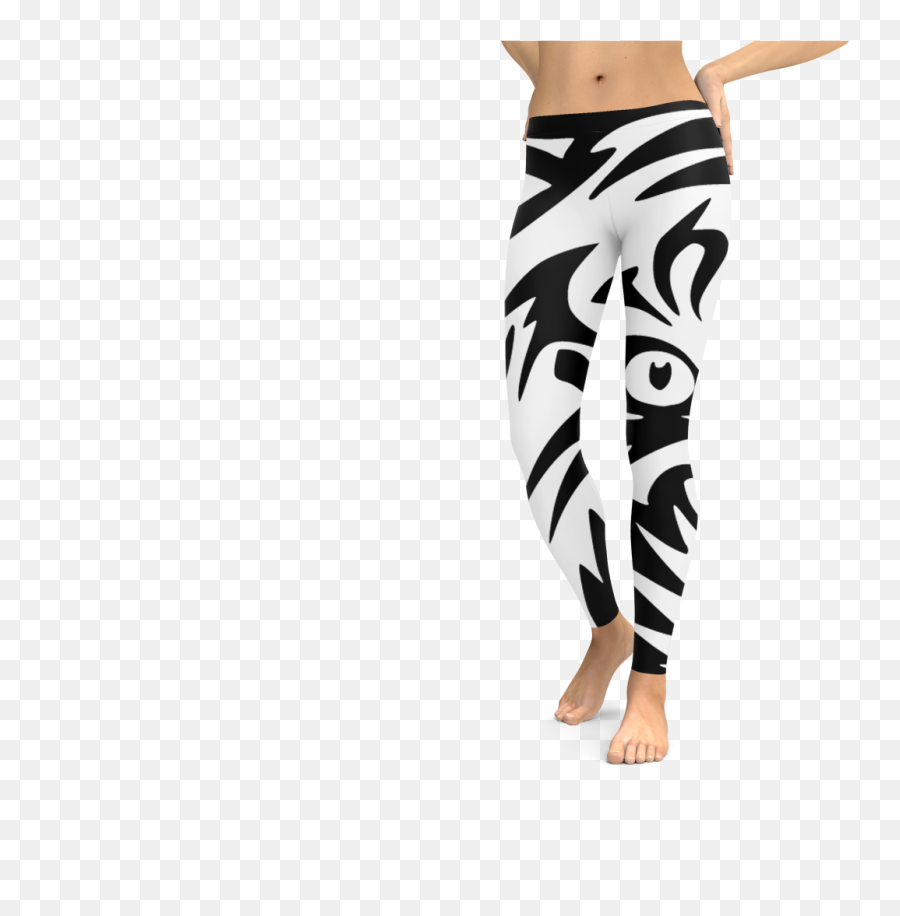 Pride Leggings Tiger Head - Pajamas Full Size Png Download Pajamas,Tiger Head Png