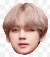 Download Hd Bts V Taehyung Btsdna - Bts Face Png,Taehyung Transparent
