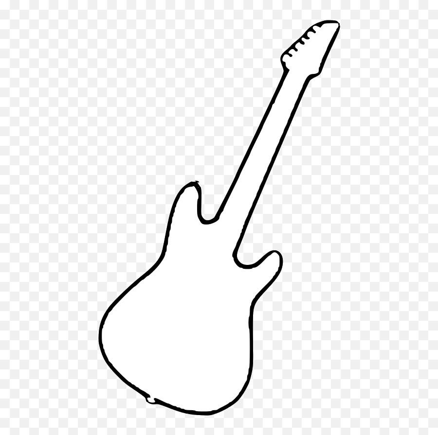 White Guitar Transparent Png Clipart - Electric Guitar Clipart,Guitar Png