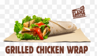 Download Grilled Chicken Wrap - Burger King Wrap Png Image Burger King Chicken Wrap,Grilled Chicken Png