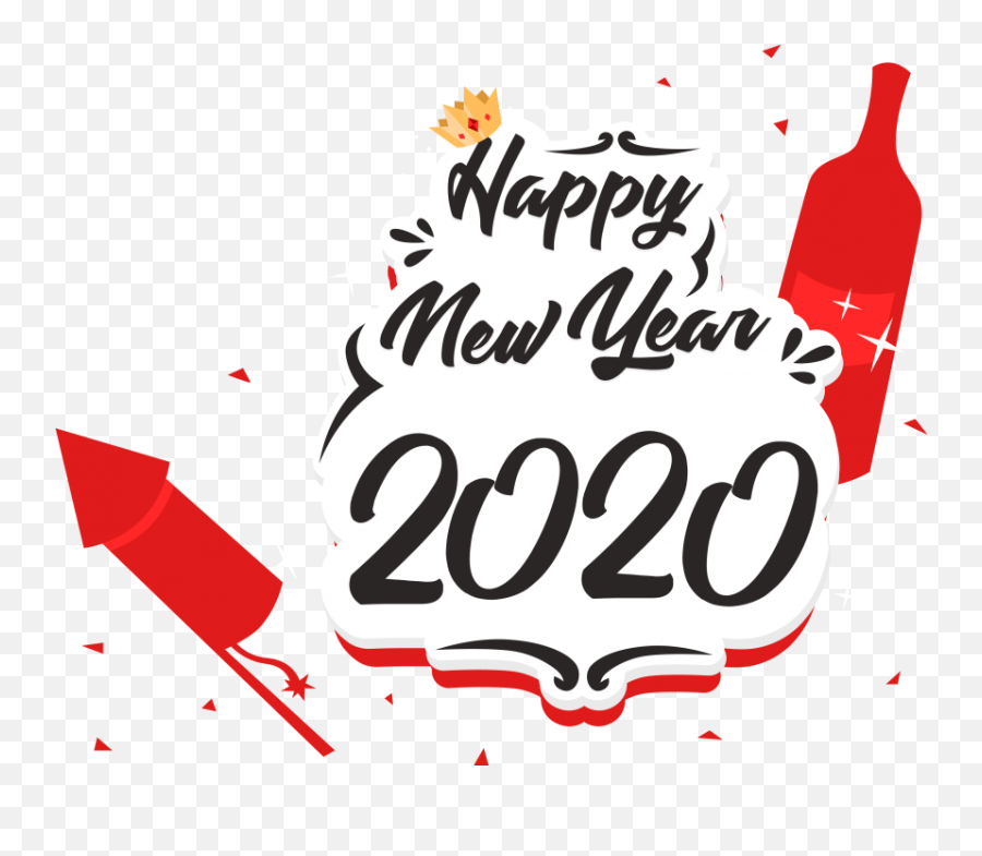Happy New Year Png - Happy New Year Png 2020,New Year Png
