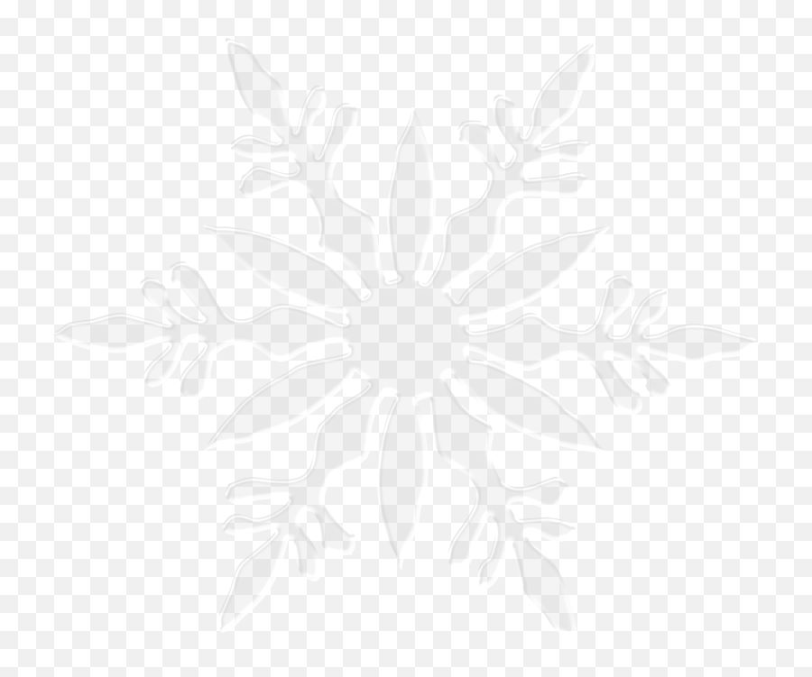 Free Snow Transparent Background - White Snowflake Corner Transparent Background Png,Transparent Backround