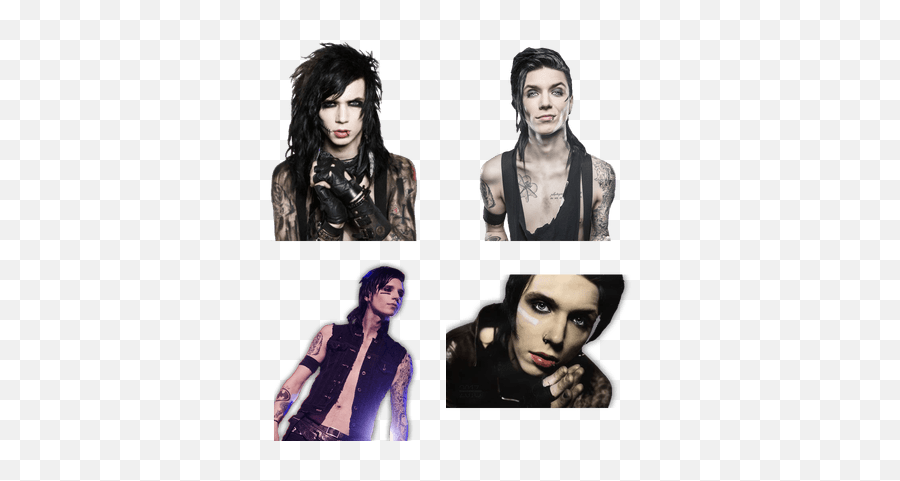 Andy Biersack - Black Veil Brides Andy Black Png,Andy Biersack Png