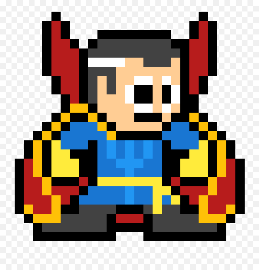 Dr - Strange Dr Strange 8 Bit Full Size Png Download 8 Bit Doctor Strange,Dr Strange Png