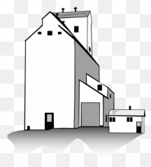 Silo Cliparts - Rice Mill Clip Art 1331x1476 Png Clipart Grain Elevator Clipart,Silo Png