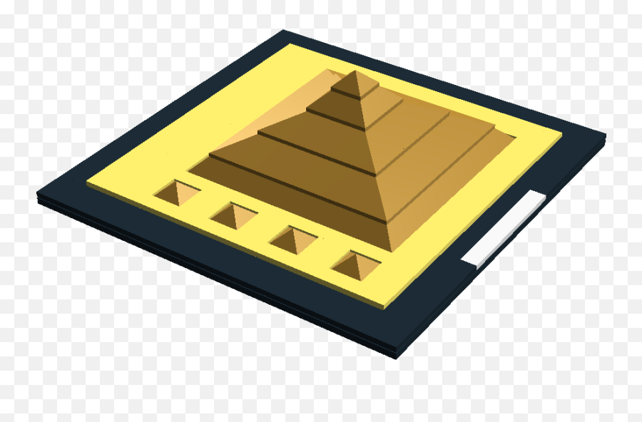 Egyptian Pyramid Png - Structure Clipart Egyptian Pyramid Wood,Pyramids Png