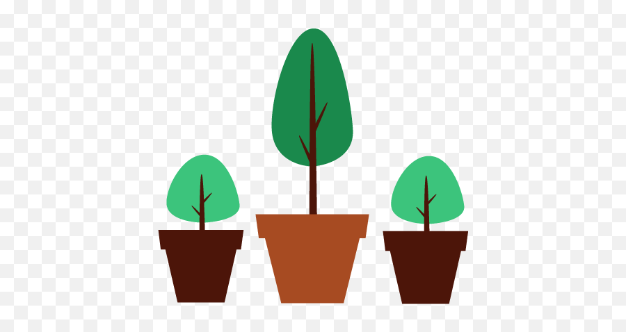 Download Hd Potted Plants Clipart Maturity - Shrub Tree Pot Png Clipart,Shrub Png