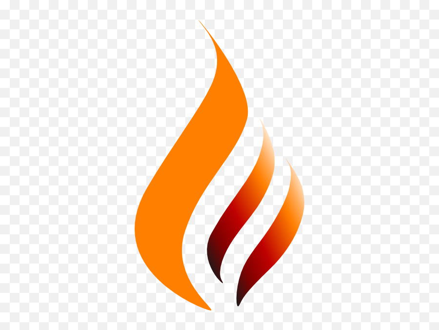 Orange Red Logo Flame Png Clip - Red Orange Logos,Flame Clipart Png