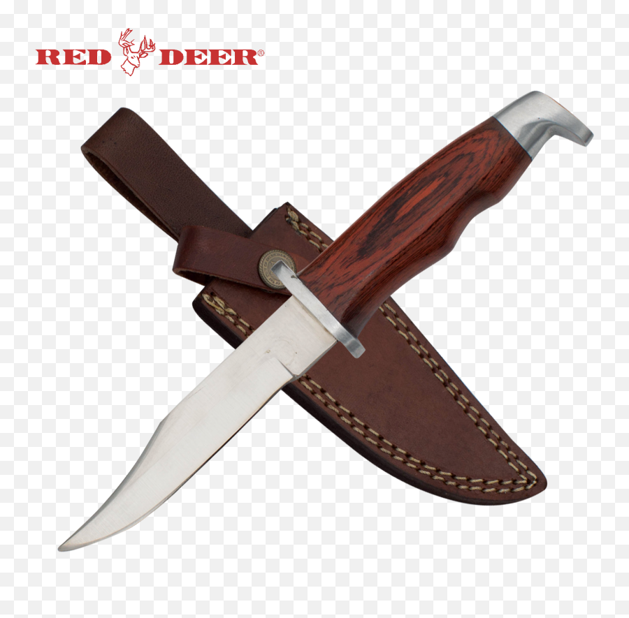 Download Rd Png V - Wooden Handle Hunting Knife Transparent Knife,Bloody Knife Transparent