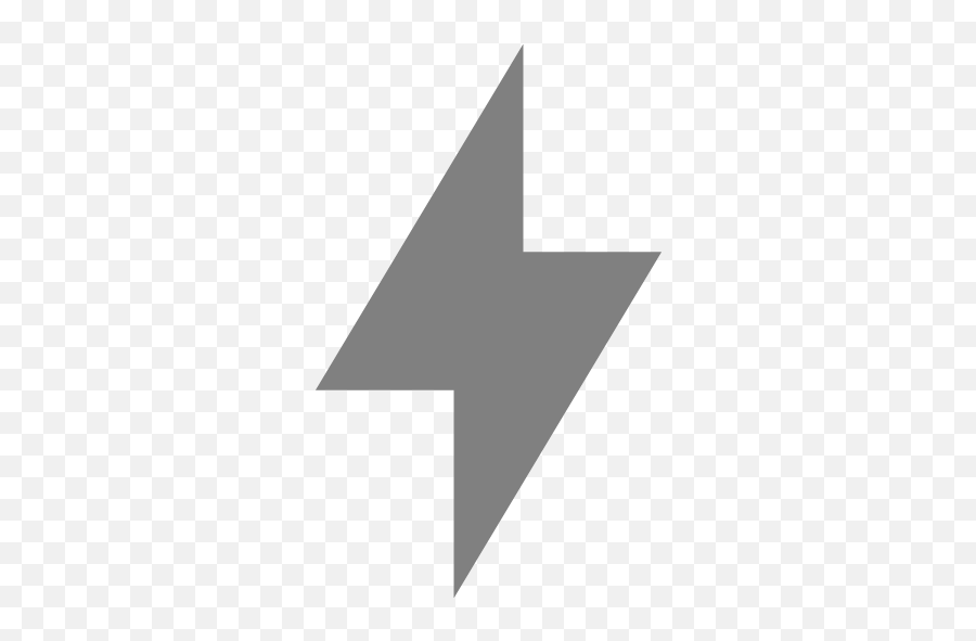 Gray Bolt Icon - Free Gray Lightning Bolt Icons Lightning Bolt Icon Dark Blue Png,Lightning Bolt Png