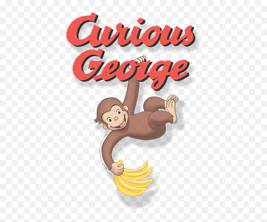 Curious George - Hangin Out Kids Tshirt Cartoon Png,Curious George Png
