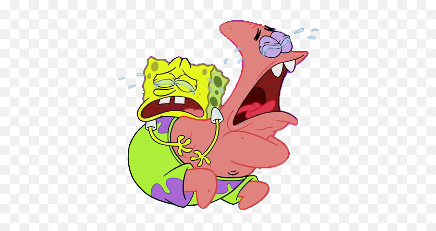 Spongebob Squarepants Png - Spongebob And Patrick Crying,Spongebob And Patrick Png