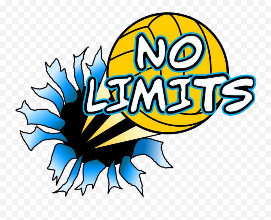 Gold Crown Volleyball - No Limits Volleyball Logo Automotive Decal Png,Gold Crown Logo
