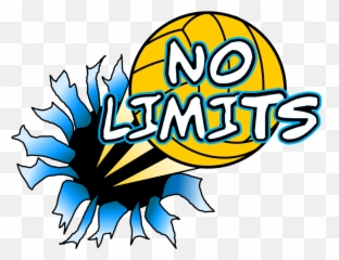 Gold Crown Volleyball - No Limits Logo Automotive Decal png