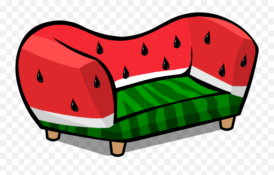 Cartoon Couch Png - Sofa Clipart Pixel Art Cartoon Sofa Club Penguin  Watermelon Sofa,Sofa Png - free transparent png images 
