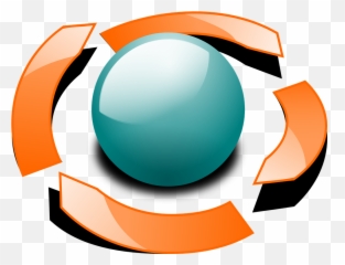 Orbit Arrows Ball - 3d Circle Arrow Png,Orbit Png