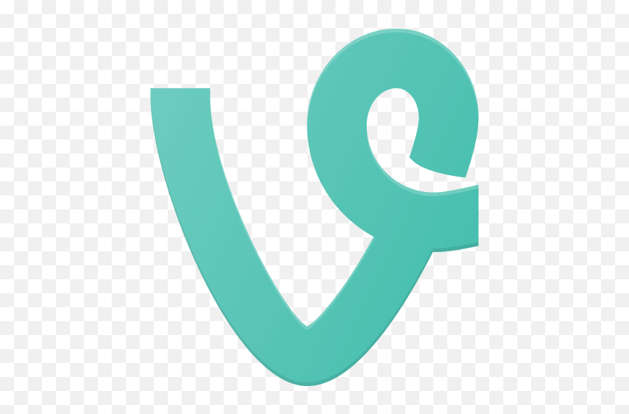 Logo Media Social Vine Icon - Vertical Png,Vine Logo Png